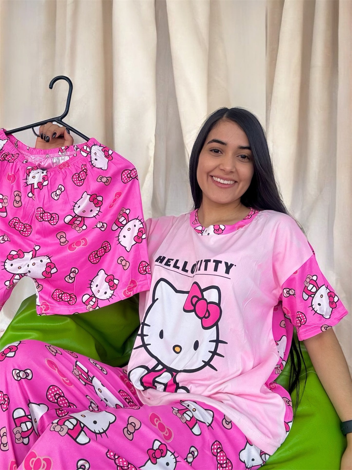 COMBO 3 PIJAMAS DE 3 PIEZAS TALLA UNICA (S,M) $99.000 + ENVÍO GRATIS