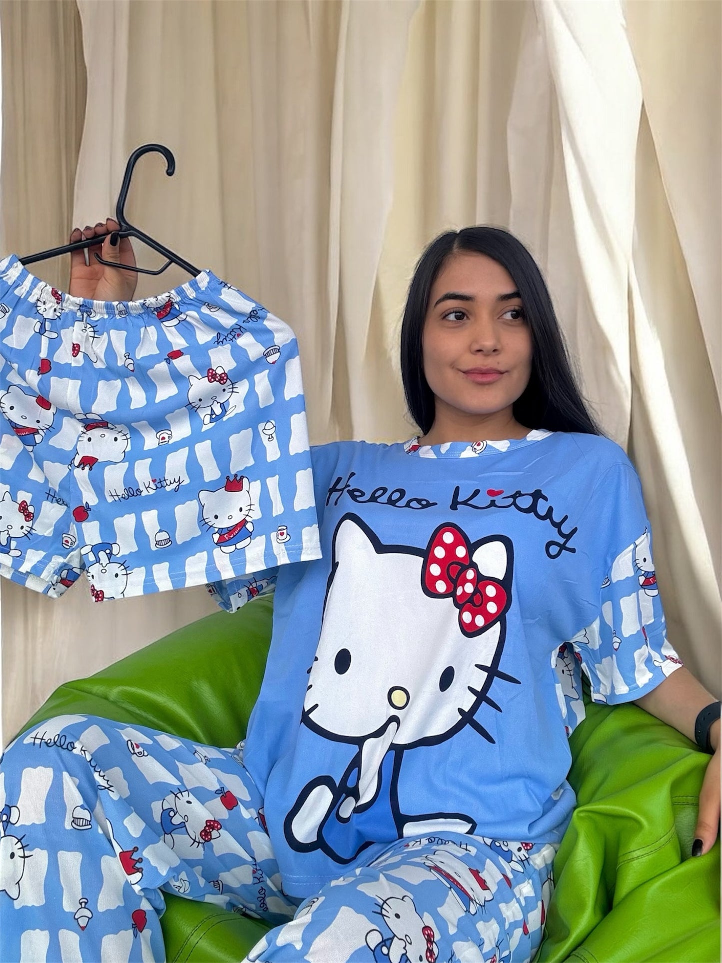 COMBO 3 PIJAMAS DE 3 PIEZAS TALLA UNICA (S,M) $99.000 + ENVÍO GRATIS