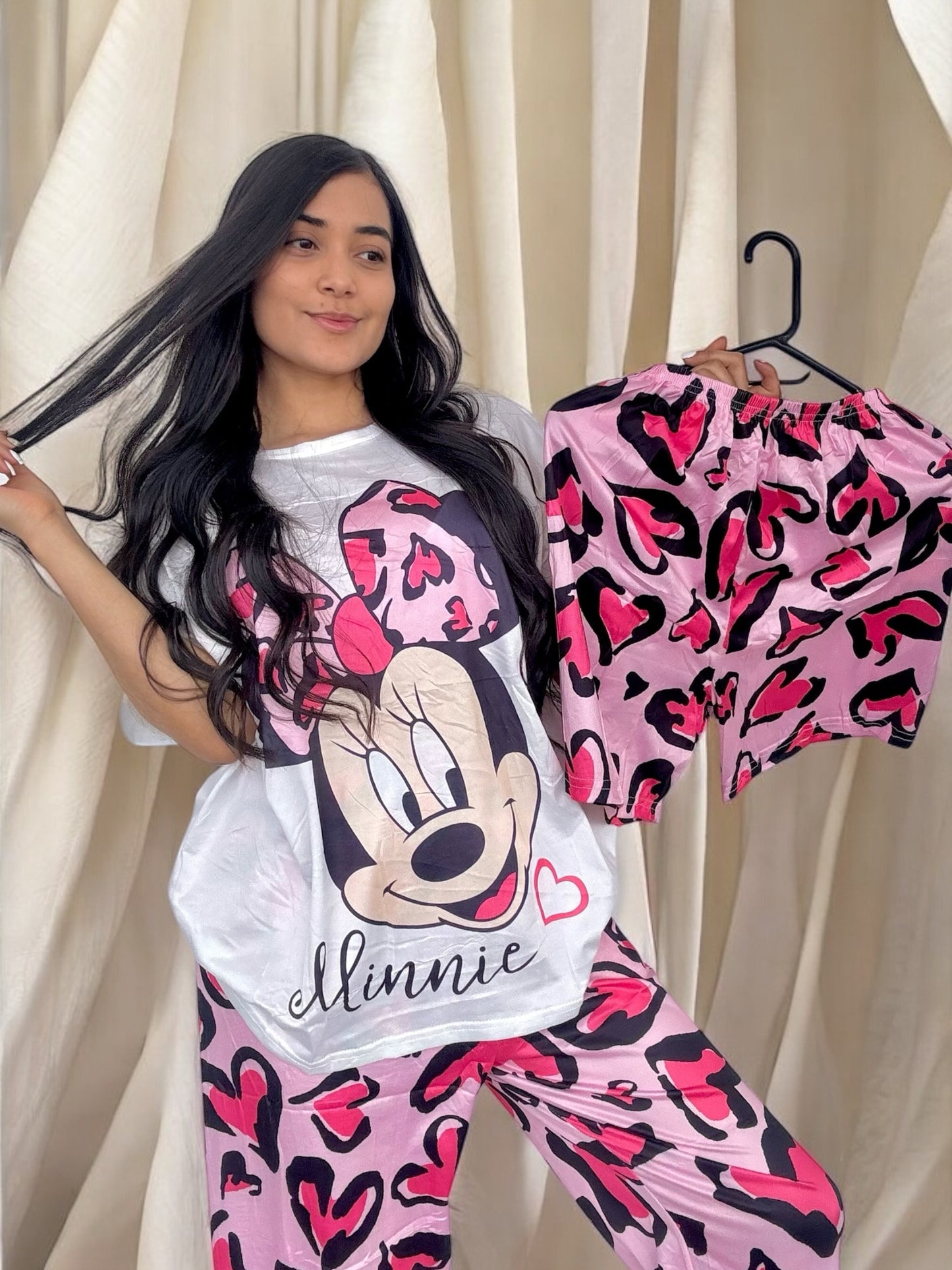 COMBO 3 PIJAMAS DE 3 PIEZAS TALLA UNICA (S,M) $99.000 + ENVÍO GRATIS