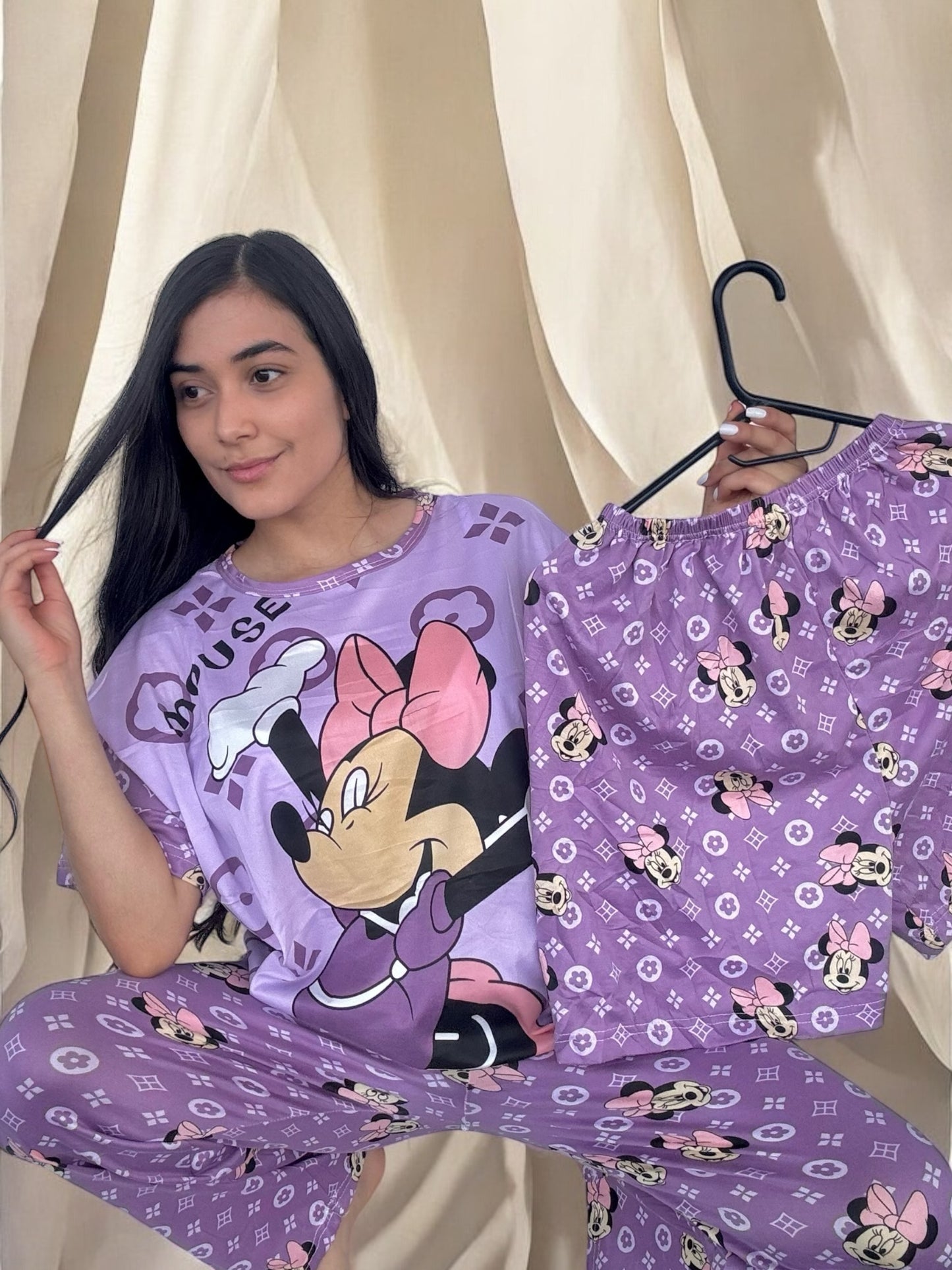 COMBO 3 PIJAMAS DE 3 PIEZAS TALLA UNICA (S,M) $99.000 + ENVÍO GRATIS