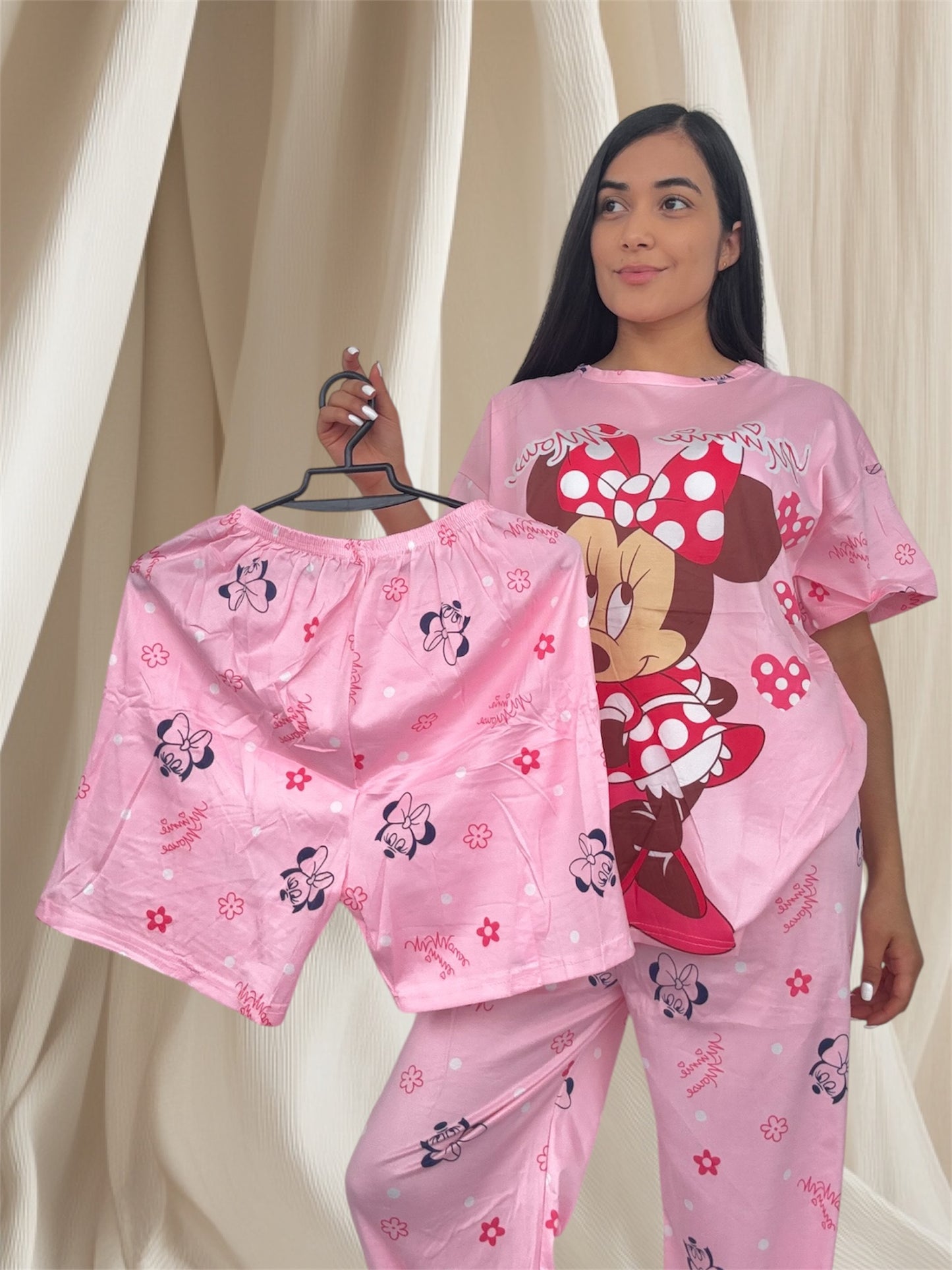 COMBO 3 PIJAMAS DE 3 PIEZAS TALLA UNICA (S,M) $99.000 + ENVÍO GRATIS