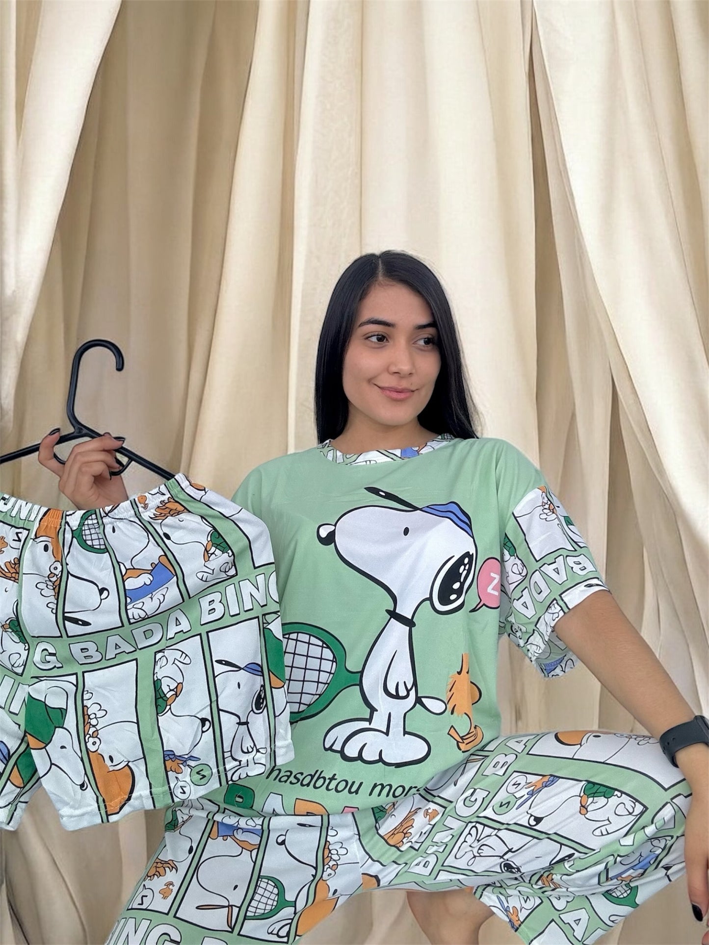 COMBO 3 PIJAMAS DE 3 PIEZAS TALLA UNICA (S,M) $99.000 + ENVÍO GRATIS