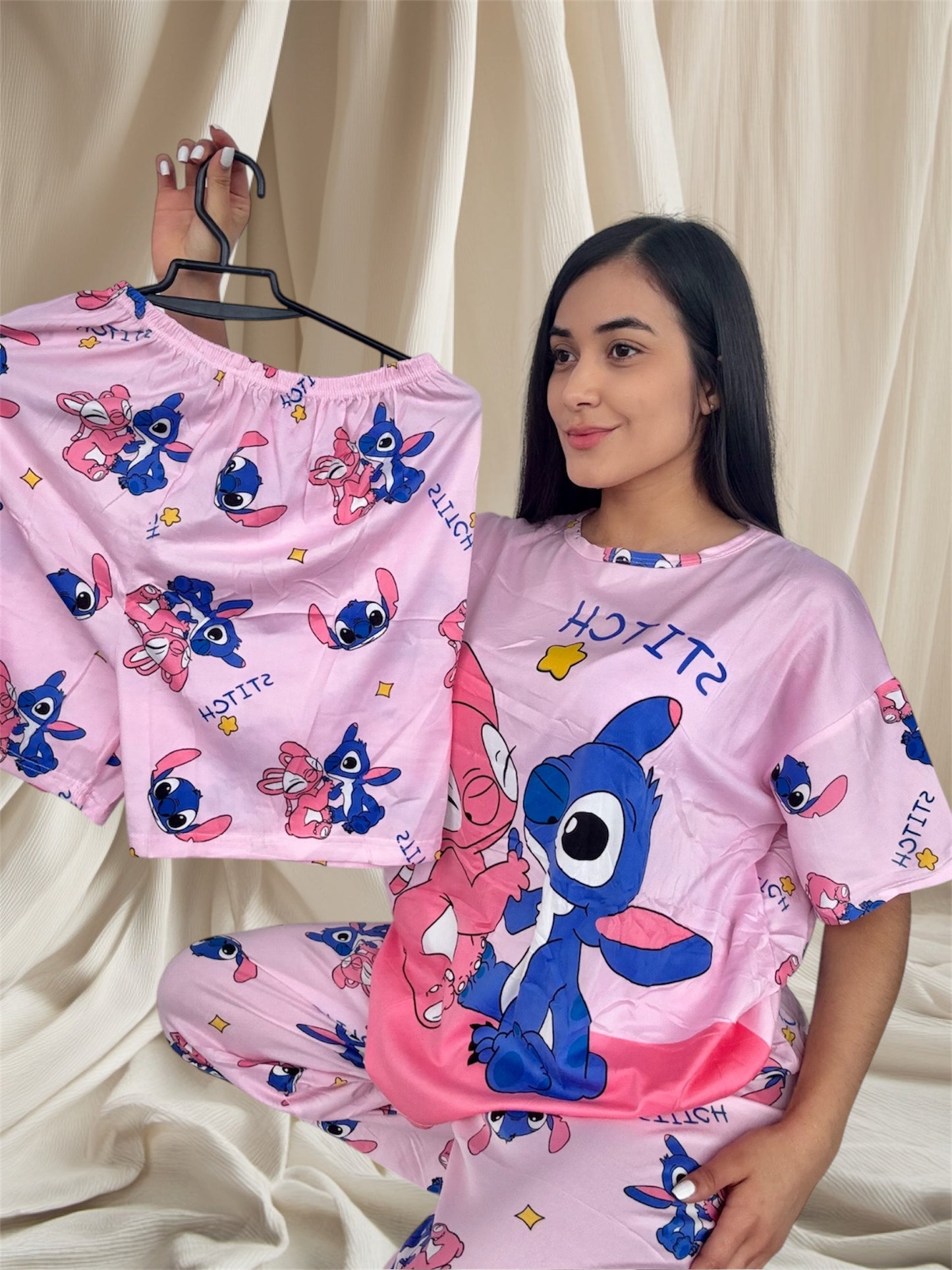 COMBO 3 PIJAMAS DE 3 PIEZAS TALLA UNICA (S,M) $99.000 + ENVÍO GRATIS