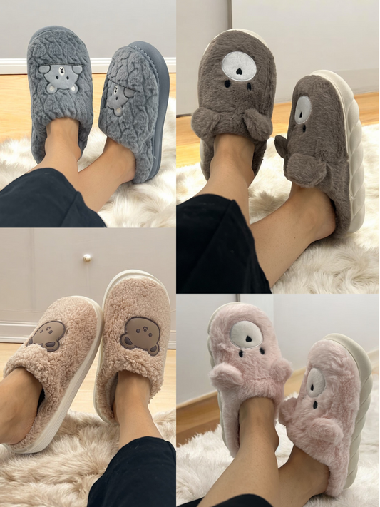 PANTUFLAS BABUCHAS DISEÑOS OSO (Talla 36 a 43)