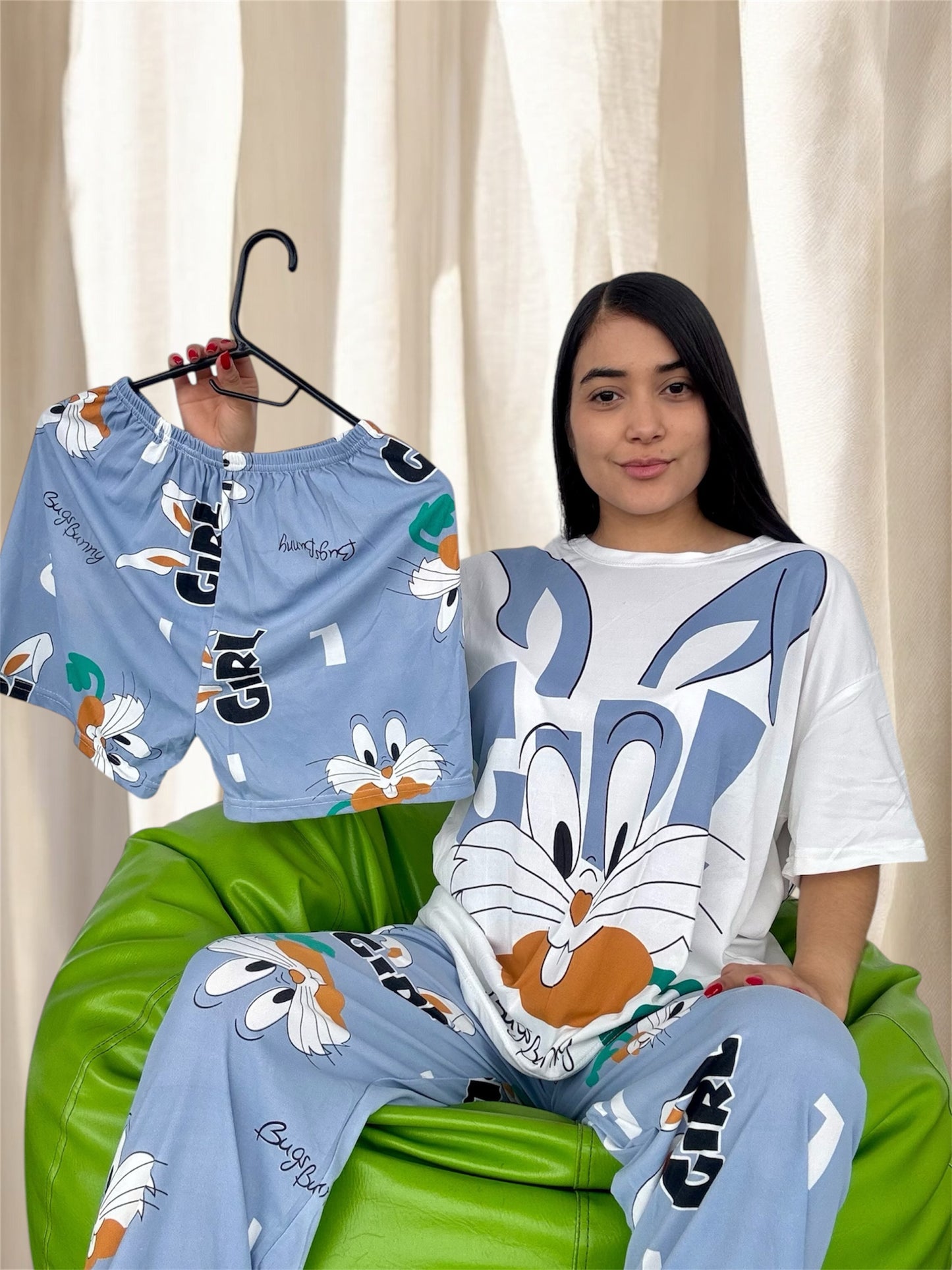 COMBO 3 PIJAMAS DE 3 PIEZAS TALLA UNICA (S,M) $99.000 + ENVÍO GRATIS