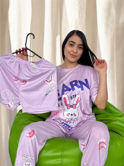 COMBO 3 PIJAMAS DE 3 PIEZAS TALLA UNICA (S,M) $99.000 + ENVÍO GRATIS