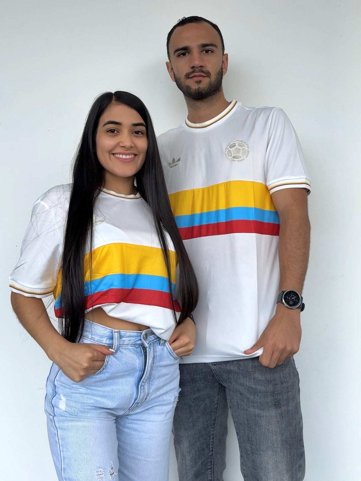 CAMISETA RETRO DE COLOMBIA CENTARIO