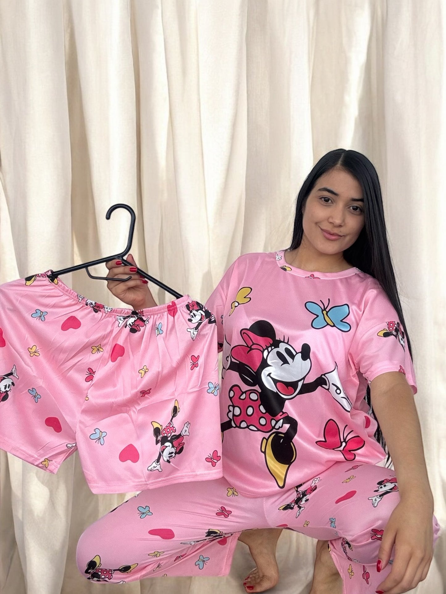 COMBO 3 PIJAMAS DE 3 PIEZAS TALLA UNICA (S,M) $99.000 + ENVÍO GRATIS