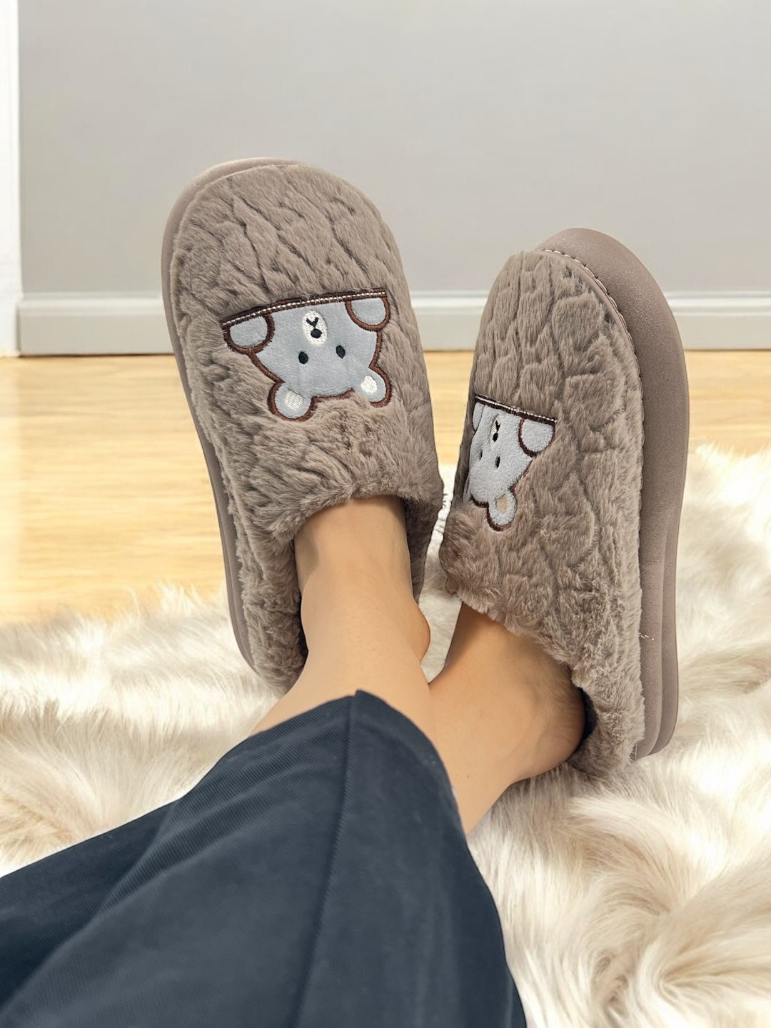 PANTUFLAS BABUCHAS DISEÑOS OSO (Talla 36 a 43)