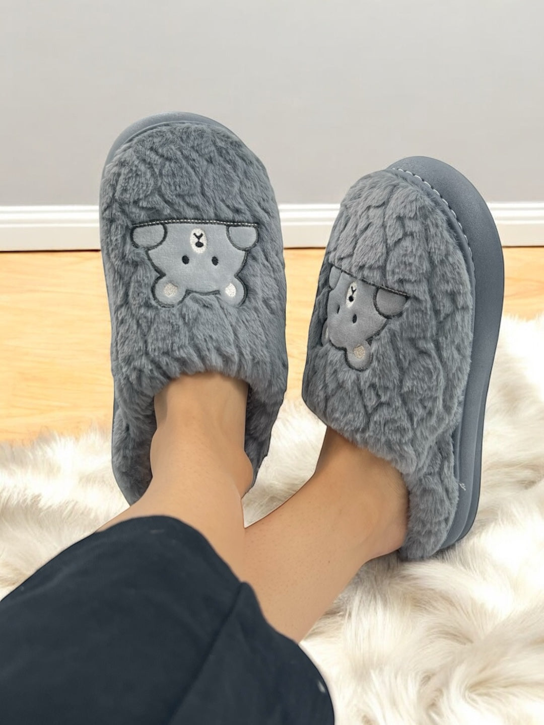 PANTUFLAS BABUCHAS DISEÑOS OSO (Talla 36 a 43)