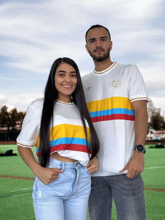 CAMISETA RETRO DE COLOMBIA CENTARIO