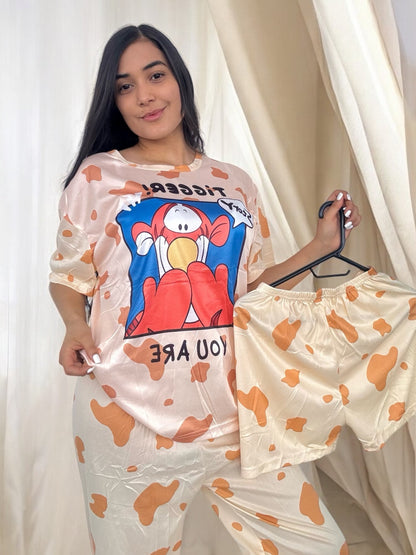 COMBO 3 PIJAMAS DE 3 PIEZAS TALLA UNICA (S,M) $130.000 + ENVÍO GRATIS